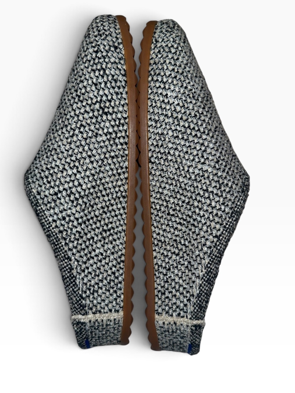 Rothy’s The Cozy Clog in Black Sesame Boucle Sz 9 Like New Orig $170